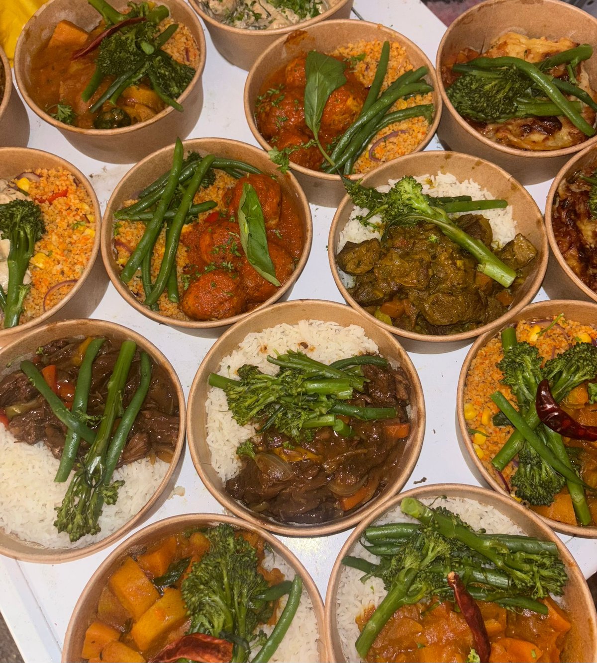 Athlete meal prep results